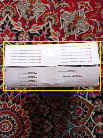 کیسه جارو برقی کد01 بسته 5 عددی مناسب برای جاروبرقی بوش