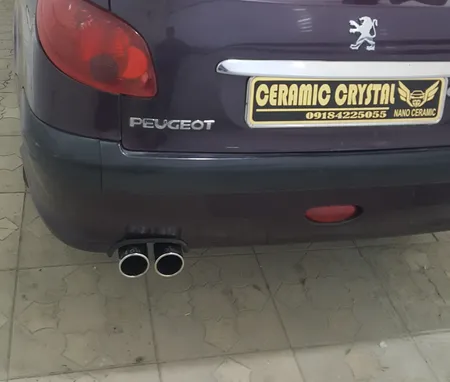 سر اگزوز خودرو طرح RC مدل safa SERC