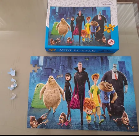 پازل 100 تکه مدل هتل ترانسیلوانیا کد 03510