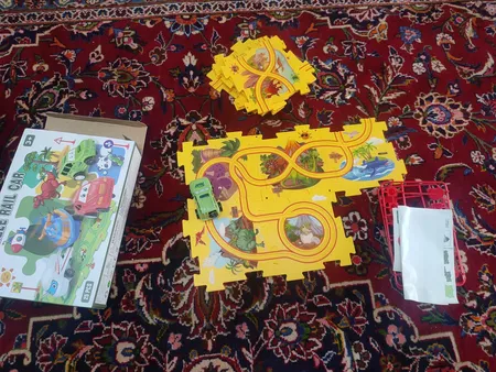 کیت ماشین بازی مدل سفر جادویی 25 تکه