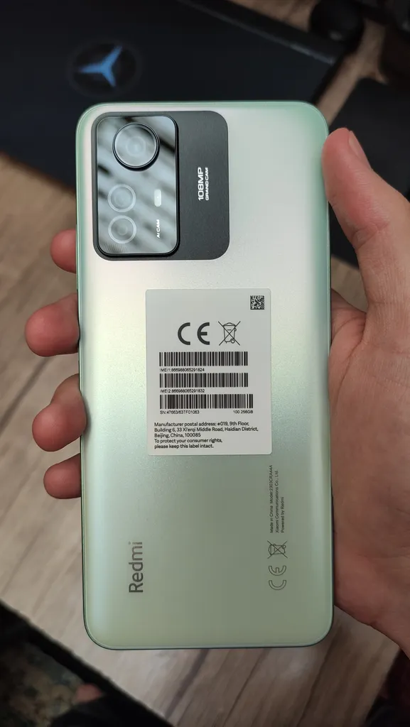 گوشی موبایل شیائومی مدل Redmi Note 12S دو سیم کارت ظرفیت 256 گیگابایت و رم 8 گیگابایت