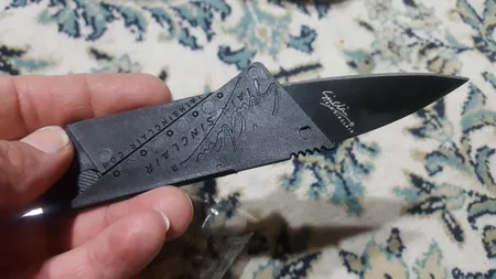 چاقوی سفری مدل کارتی تاشو سینکلر