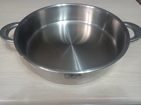 تابه پارس استیل مدل سه لایه کد 280 سایز 28