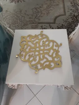 زیر بشقابی چرم مصنوعی دکورانر مدل P901 ست 6 عددی