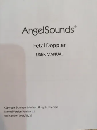 دستگاه شنود و ضبط صدای قلب جنین جامپر مدل AngelSounds JPD-100S9