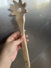 تجریه خرید کفگیر ماکارونی چوبلمه مدل mak05