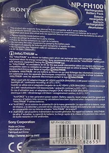 تجریه خرید باتری دوربین لیتیوم یون سونی مدل NP-FH100