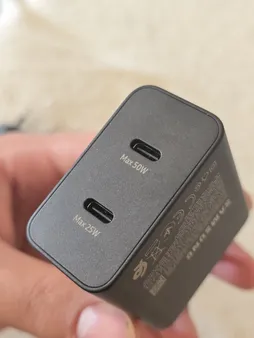 شارژر دیواری 50 وات سامسونگ مدل EP-T5020XBEGWW به همراه کابل USB-C