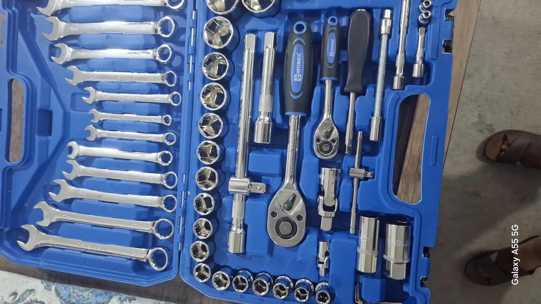 آچار بکس اینتیمکث کد 61PC مجموعه 61 عددی