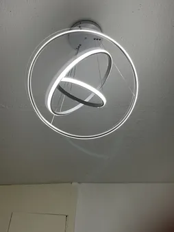 لوستر  چشمه نور مدل مدرن کد FA6602/3H-WT