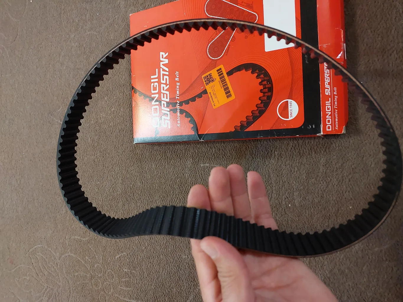 تسمه تایم دانگیل مدل CarBar_107YU22 مناسب برای پراید