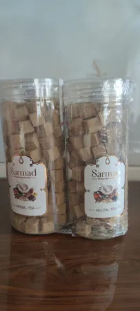 شیرینی رژیمی عناب سرمد - 250 گرم بسته 2 عددی