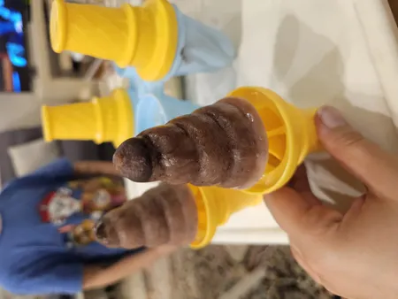 قالب بستنی مدل بستنی قیفی مجموعه 4 عددی