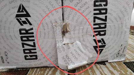 چراغ جلو خودرو گازار مدل JT123 مناسب برای پراید 131 بسته دو عددی