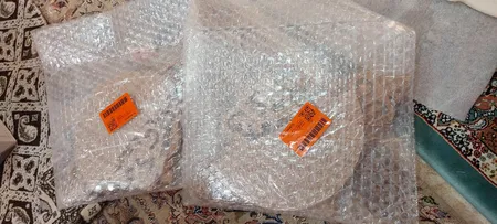 شلف دیواری مدل لوزی کد 09030035 سایز متوسط