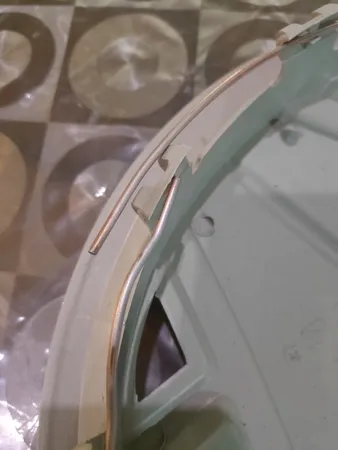 قالپاق چرخ مدل kpn75 سایز 13 اینچ مناسب برای پراید بسته 4 عددی