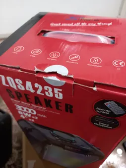 اسپیکر بلوتوثی قابل حمل مدل ZQS4235