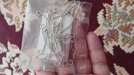 گیره روسری کد GR84 بسته 12 عددی