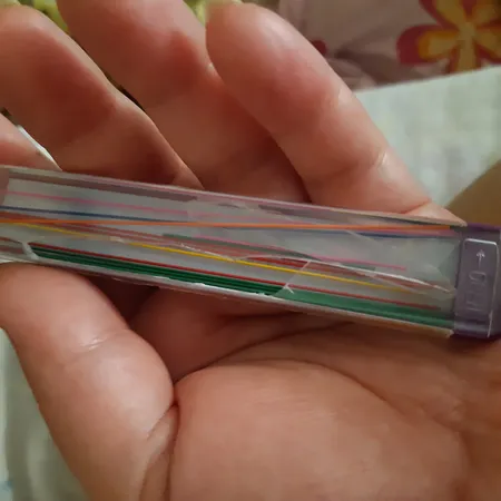 نوک مداد نوکی 0.5 میلی متری تکنیکال مدل رنگی 20 عددی