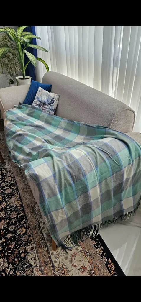 پتو مسافرتی سیمین مدل هلیا کد AR64 سایز 220x150 سانتی متر