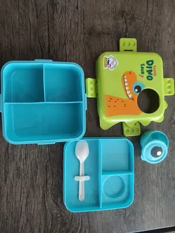 ظرف نگهدارنده غذای کودک مدل دایناسور کد 2651