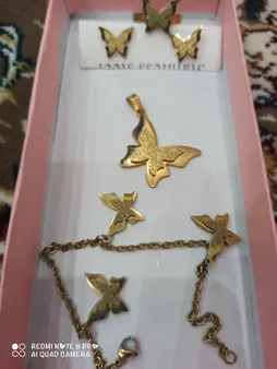 نیم ست سین گالری طرح پروانه سواچ sn203