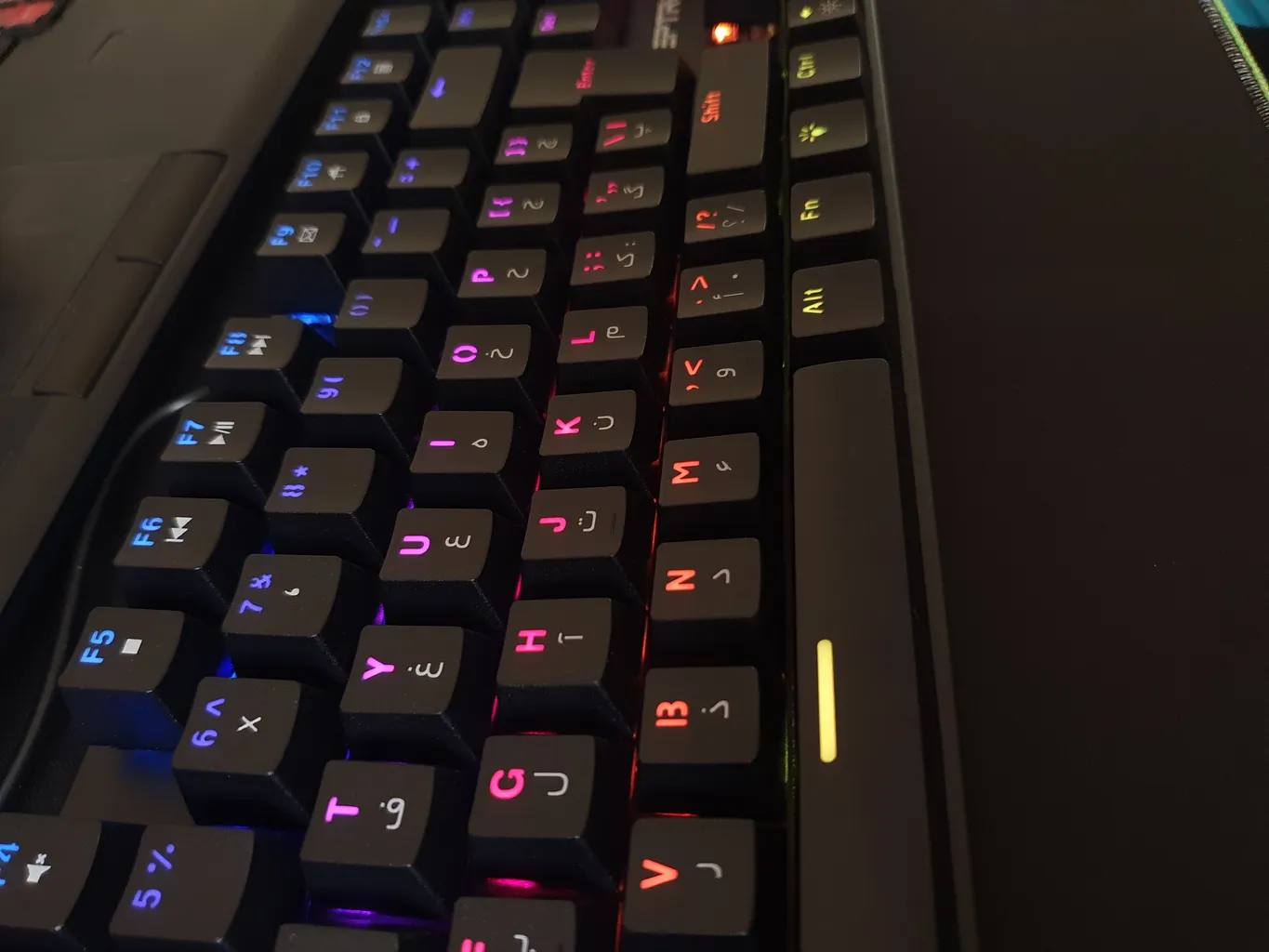 کیبورد مخصوص بازی اسکپتر مدل KA101/KEYPRO 2023