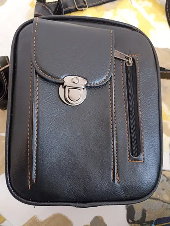 کیف رودوشی چرم ما مدل D1