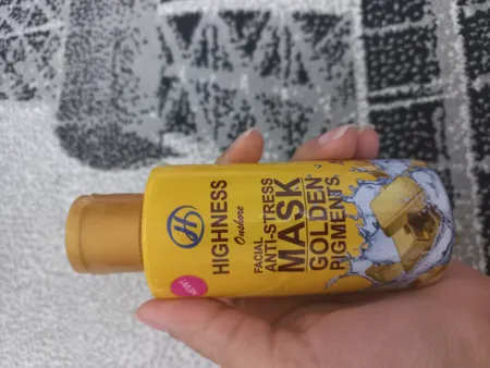 ماسک صورت انشور هاینس مدل gold حجم 120 میلی لیتر