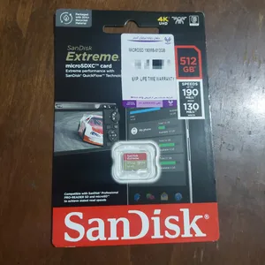 تجریه خرید کارت حافظه microSDXC سن دیسک مدل Extreme کلاس A2 استاندارد UHS-I U3 سرعت 190MBps ظرفیت 512 گیگابایت