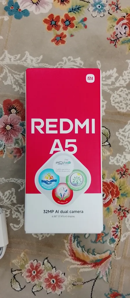 گوشی موبایل شیائومی مدل Redmi A5 دو سیم کارت ظرفیت 64 گیگابایت و رم 3 گیگابایت - نسخه به همراه شارژر
