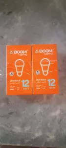 تجریه خرید لامپ ال ای دی 12 وات بوم لایتینگ مدل حبابی پایه E27 بسته 2 عددی