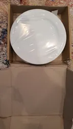 بشقاب غذاخوری چینی زرین ایران مدل Lav25 بسته 6 عددی