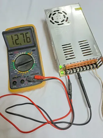 آداپتور سوئیچینگ 12 ولت 30 آمپر فن دار کد 4011