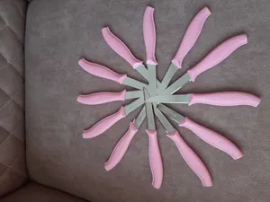 تجریه خرید کارد میوه خوری بیوتی مدل VB-50 مجموعه 12 عددی