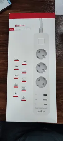 چندراهی برق هادرون مدل P343 مجهز به شارژر 30 وات