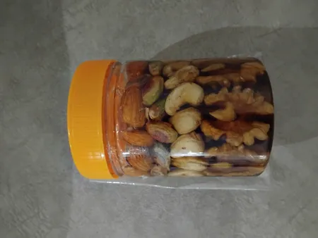 عسل معجون چهار مغز سالمین - 450 گرم