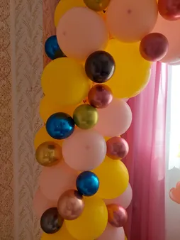 بادکنک مدل کروم 6 کد DB20 بسته 40 عددی