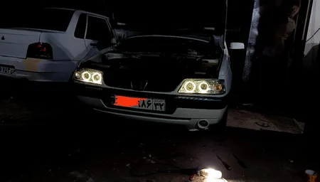 حلقه نئون مدل 03 مناسب برای پژو 405 SLX مجموعه چهار عددی