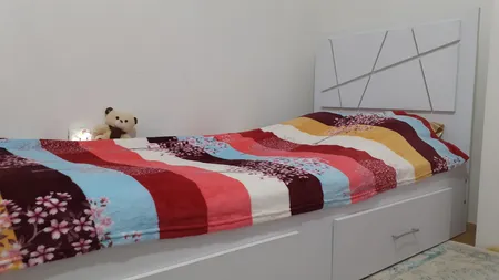 تخت خواب یکنفره اعیان مدل FH606 سایز 90x200 سانتی متر