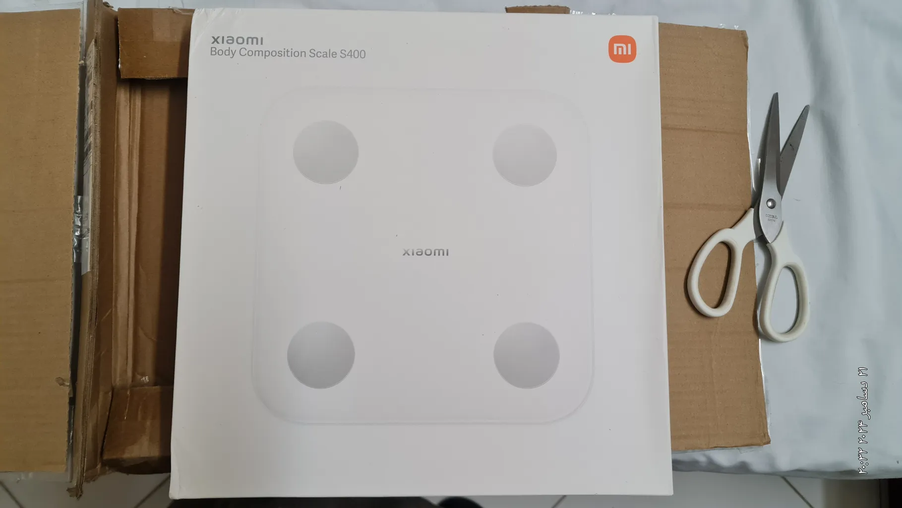 ترازو دیجیتال شیائومی مدل S400 MJTZC01YM