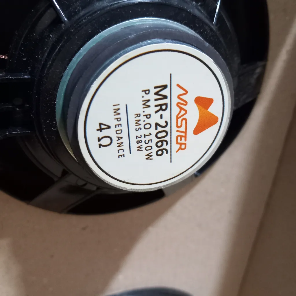 بلندگو جلو خودرو مستر مدل MR-2066 سایز 6 اینچ بسته دو عددی