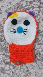 لیف حمام کودک طرح عروسکی مدل کیتی کد 03