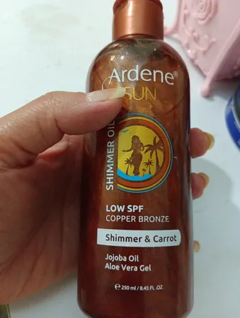 روغن آفتاب آردن سان حاوی اکلیل مدل Shimmer and Carrot حجم 250 میلی لیتر