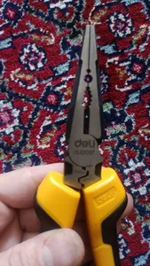 تجریه خرید انبر دم باریک دلی مدل DL101207 سایز 7 اینچ