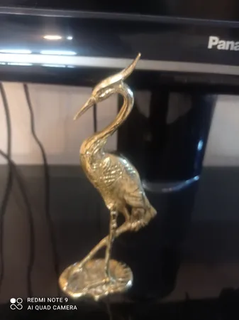 مجسمه برنزی طرح لک لک کد 080010054