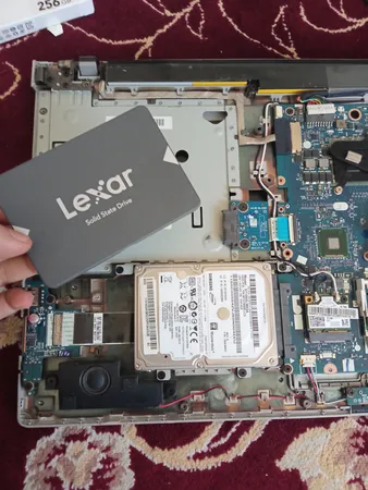 اس اس دی اینترنال SATA III لکسار مدل NS100 ظرفیت 256 گیگابایت
