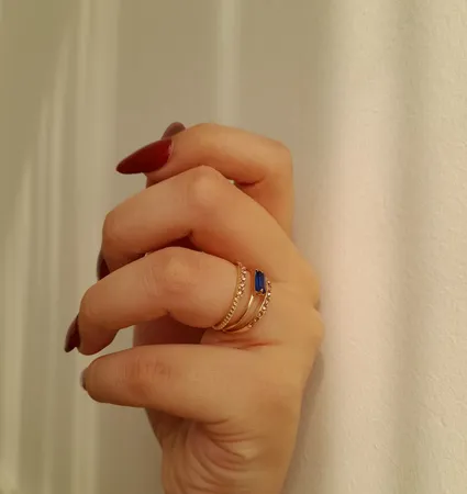 انگشتر زنانه مدل 20 مجموعه 8 عددی