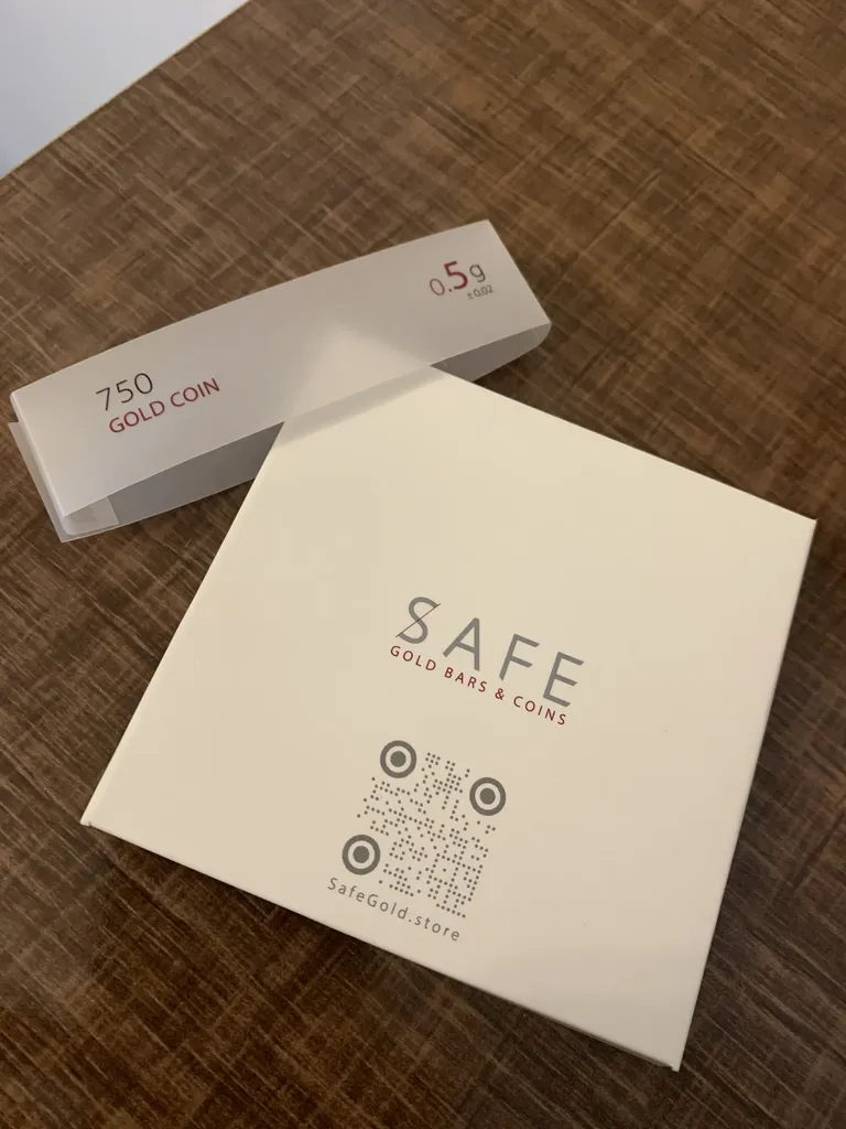 شمش طلا 18 عیار طلای سیف مدل H0.5