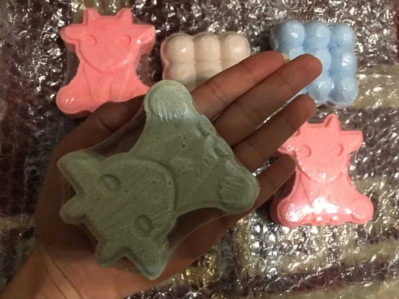 کوکتل پدیکور ایمنس هربال مدل قلب 006 وزن 85 گرم مجموعه 6 عددی